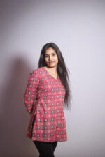 Ajrak Short Kurthi