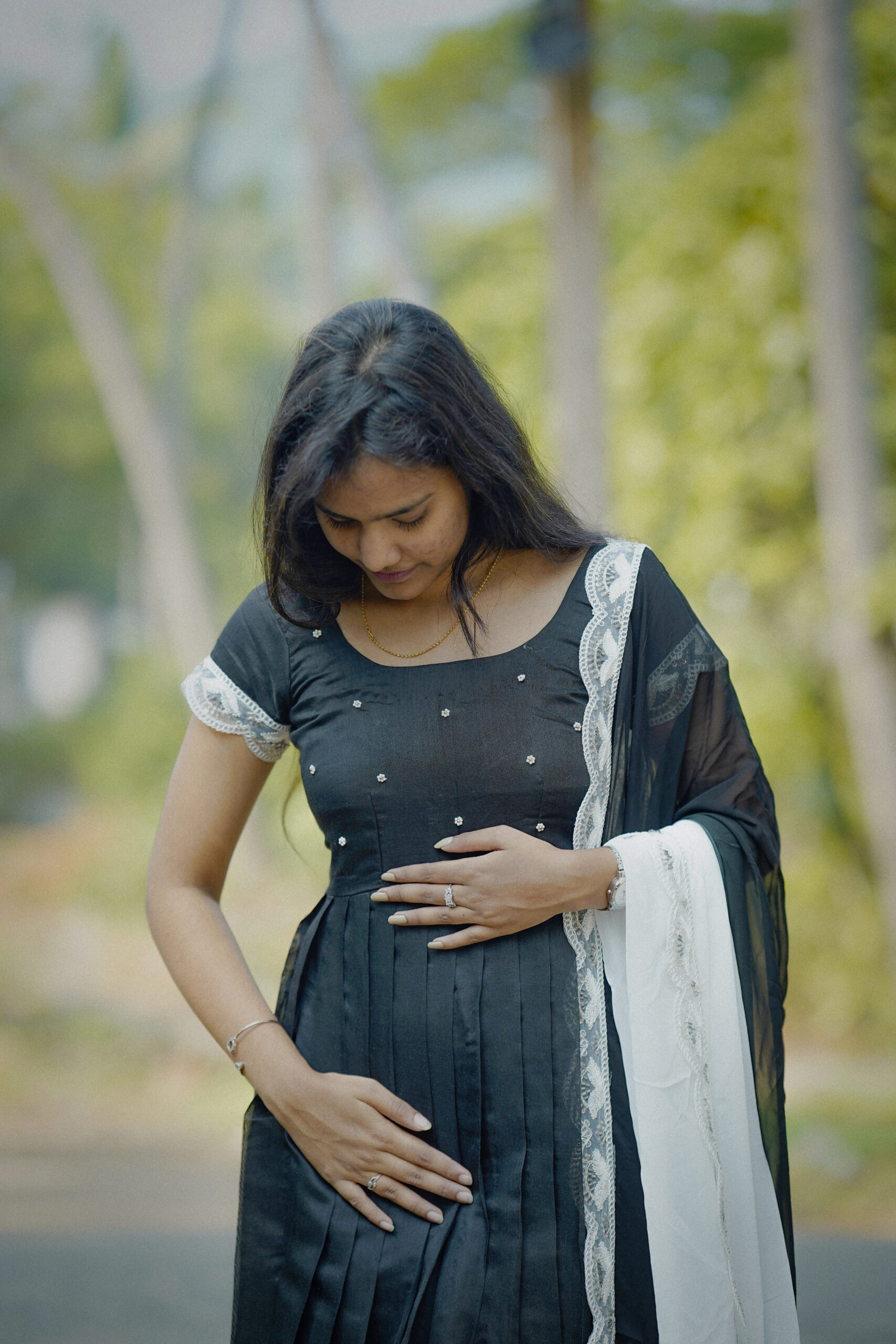 Black Anarkali 4 Black Anarkali - Image 1