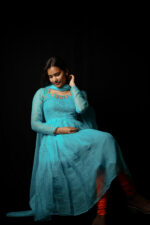 Blue Kota Anarkali - Image 4