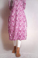 Cotton Mauve Kurthi - Image 3