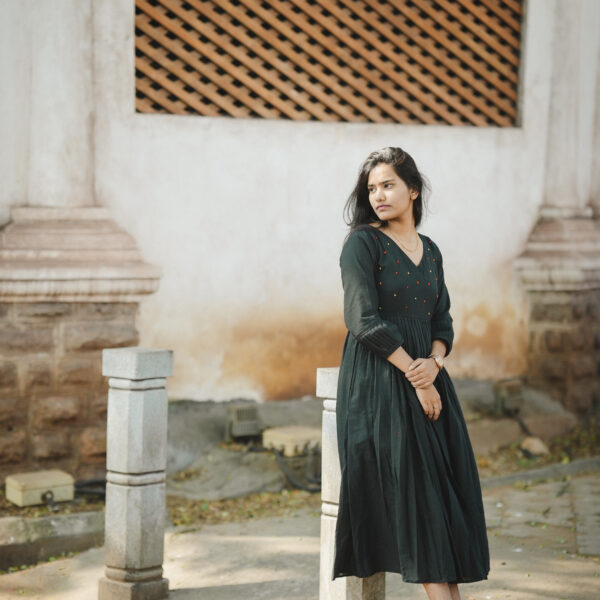 Midnight Black Frock