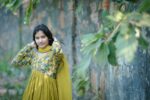 Olive Green Anarkali - Image 5