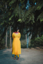 Sunshine Yellow Anarkali