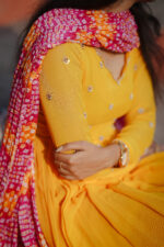 Sunshine Yellow Anarkali - Image 5