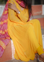 Sunshine Yellow Anarkali - Image 3