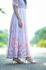 Light Pink Long Frock - Image 3