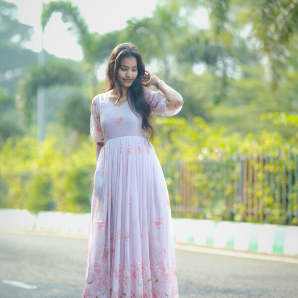 Light Pink Long Frock