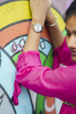 Pink Flowy Party Frock - Image 4