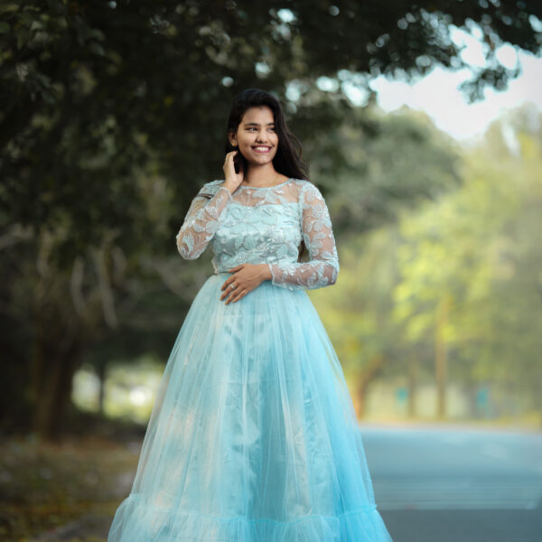 Premium Netted Lehenga